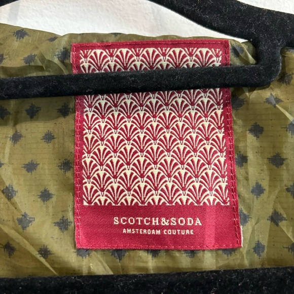 SCOTCH & SODA Sz XL My Favourite Quilted Number 12 Zip Up Hooded Puffer Coat - Picture 9 of 16